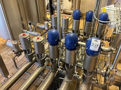 Photo d'aperçu de Alfa laval pneumatic valve (14x)